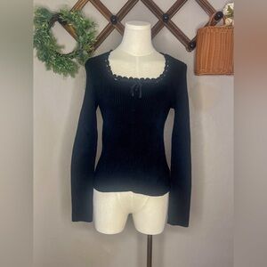 Vintage ribbed Ralph Lauren top